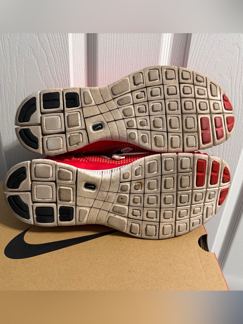 Nike Free Orbit 2 Red/White Size 12 - Picture 4 of 5
